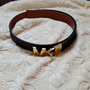 MICHAEL KORS belt, Brown, XL